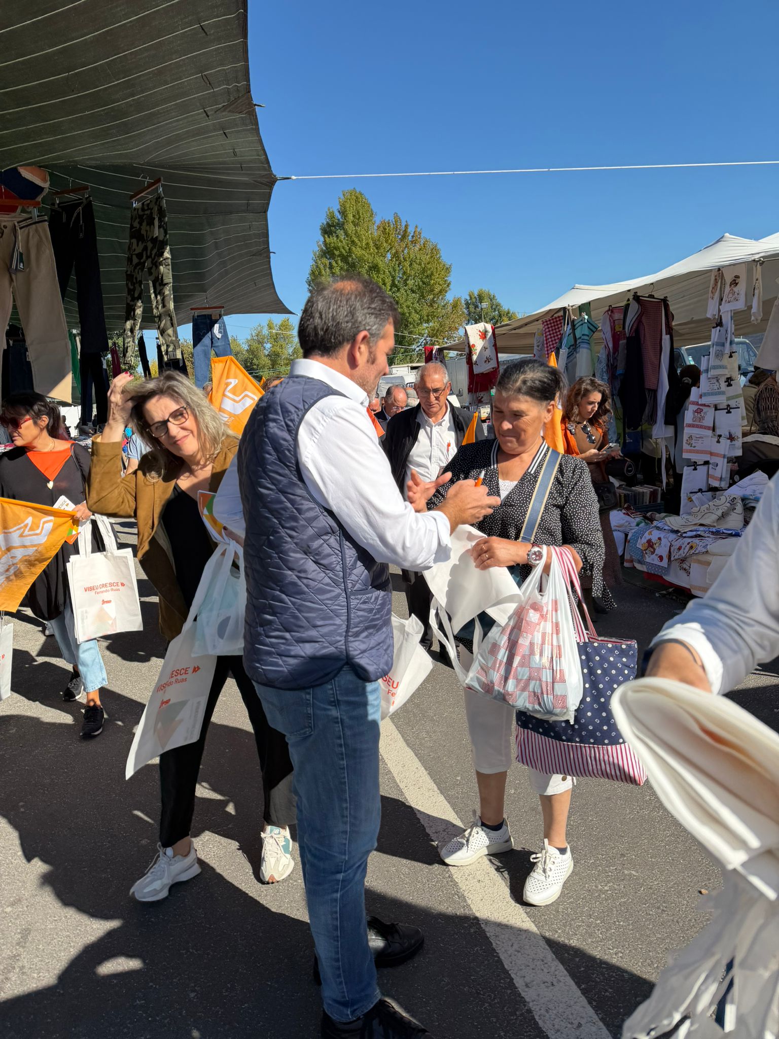 Arranque da Campanha Eleitoral, na Feira Semanal